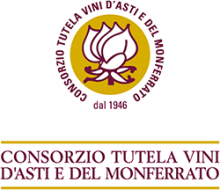 Das Logo des Consorzio Vini d'Asti e del Monferrato